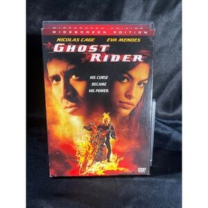 Ghost Rider DVD Nicolas Cage Marvel Action Movie 2007 w/Slipcover